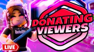 🔴💰Donating ROBUX To Viewers Live |💸1000 ROBUX GIVEAWAY🔴(DONATION CENTRAL)