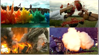 Slow-Motion Explosions — Shockwaves & Hidden Physics Explained