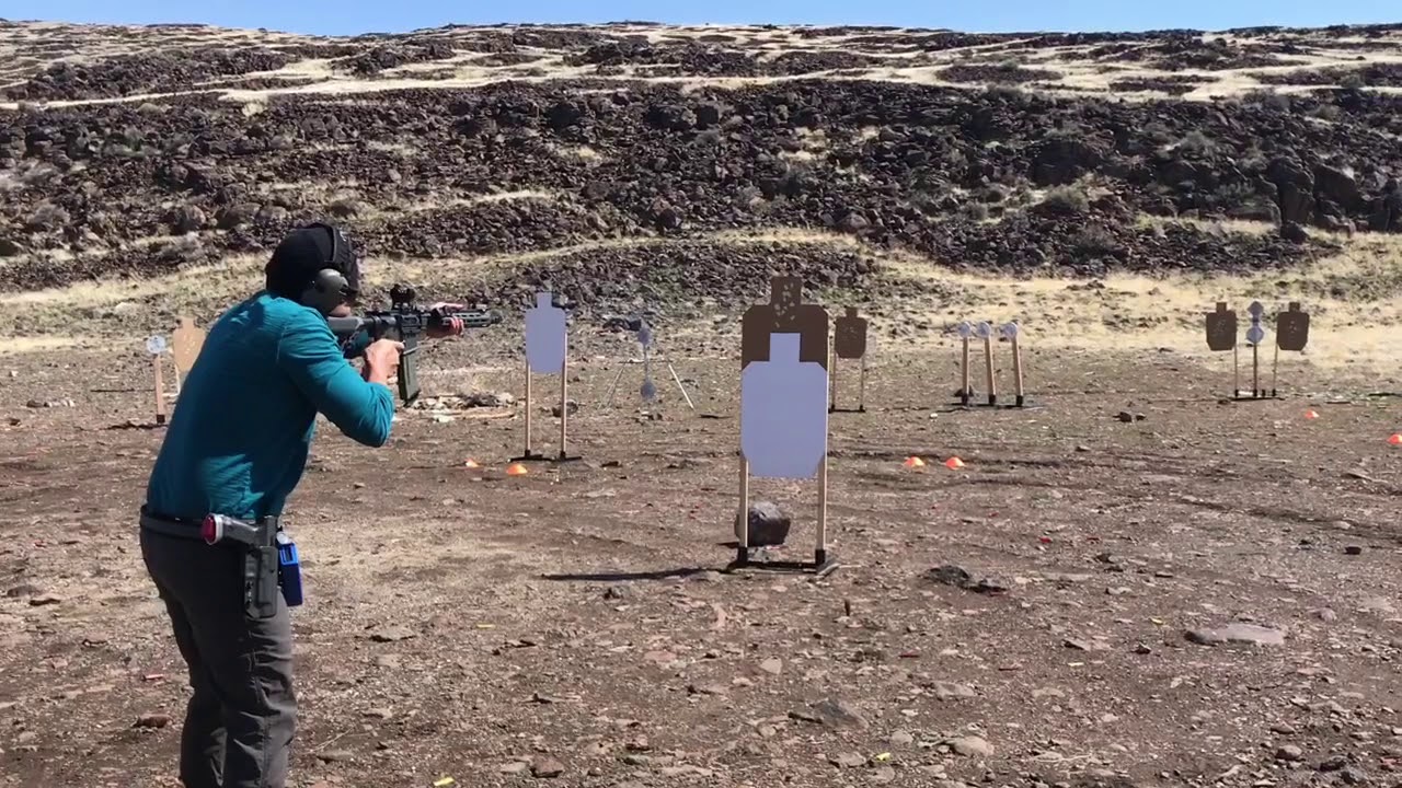 Practicing for United Multigun League match