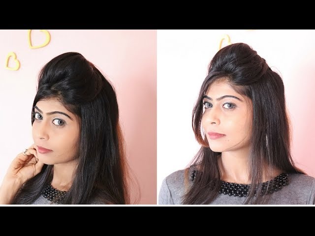 Perfect High Puff Hairstyle | Indian Wedding/party/Function | Shruti Arjun  Anand | Belen Hair Journal | Hair puff, Simple wedding hairstyles, Indian  hairstyles