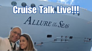 Live Stream: Allure of the Seas Cruise Recap & Review