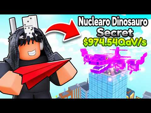Starting Over as NOOB with OP SECRET in Paper Plane for Brainrots! (Roblox)