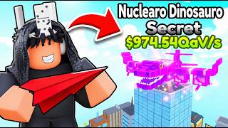 Download lagu Starting Over as NOOB with CRAZIEST NUCLEARO DINOSAURO in Paper Plane for Brainrots! (Roblox)