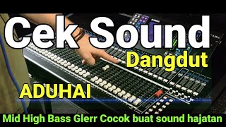 Instrumen Dangdut Cocok Buat Cek Sound (Aduhai)