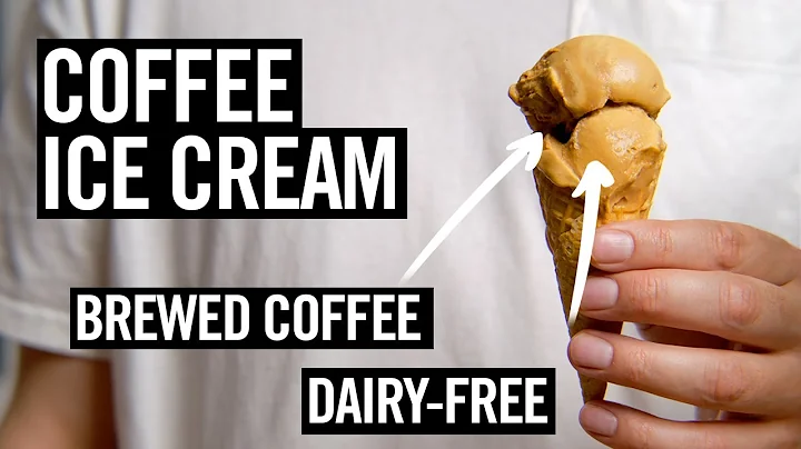 An Experimental Coffee Ice Cream (That's Delicious)