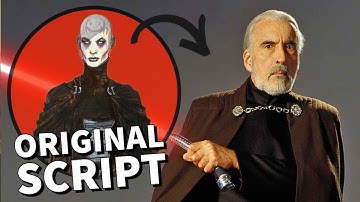 The Original Script for Star Wars Attack of the Clones was Better?
