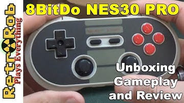 8BitDo NES 30 Pro Unboxing,  Impressions and Gameplay. Works on Android, Windows, Mac and Switch