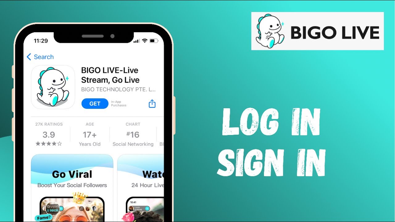 How to Login your BIGO Live Account 2021 YouTube