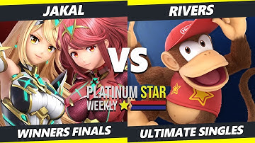 PSW S15:W7 Winners Finals - Jakal (Pyra Mythra) Vs. Rivers (Diddy Kong) SSBU Ultimate Tournament