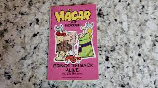 Hagar The Horrible Bring Em Back Alive By Dik Browne Comic Strip Paperback Book 1991