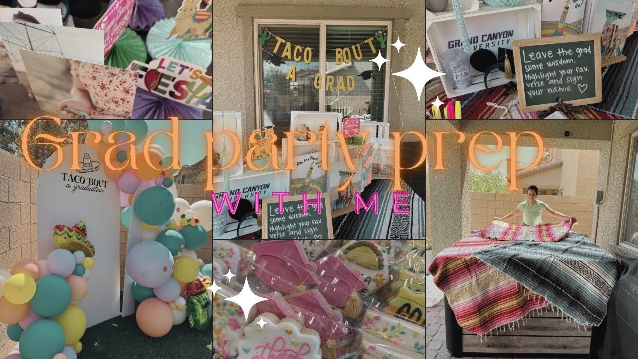 HOMESCHOOL GRADUATION PARTY PREP W ME||IDEAS AND DETAILS TO MAKE IT SPECIAL 💚🎓