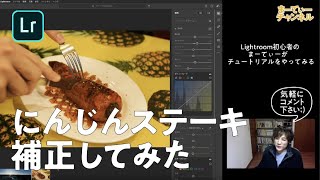 【 Lightroom#01】はじめていじってみる | YouTubeライブ配信