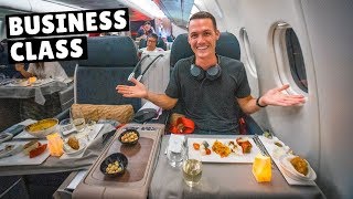 Turkish Airlines BUSINESS CLASS (full tour of New Istanbul Airport Business Lounge)