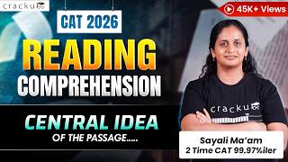 Celebrity Reading Comprehension For CAT Exams? | Central Idea of the Passage | CAT 2026 Wealth