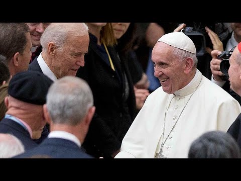Joe Biden meets Pope Francis in Vatican