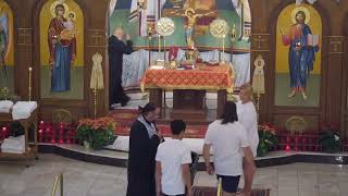 12/6/2025 Feast of St.Nicholas, 3 adult Baptisms: Olivia-Nicole  Anthony, & Nicholas. Welcome Home!