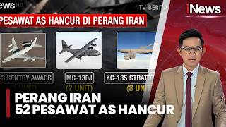 Amerika Rugi Besar! 52 Pesawat AS Hancur Dalam Perang Iran | iNews Pagi (14/6)