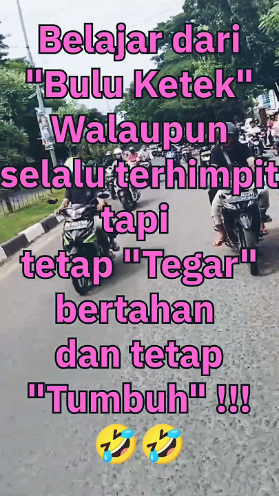 Harus tegar 😄
