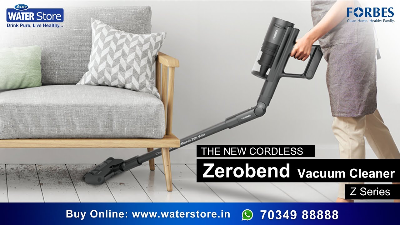 Forbes Z Series ZeroBend Cordless Vacuum Cleaner  - Eureka Forbes | WATER  Store