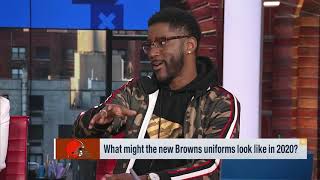 What might the new Cleveland Browns uniforms look like in 2020