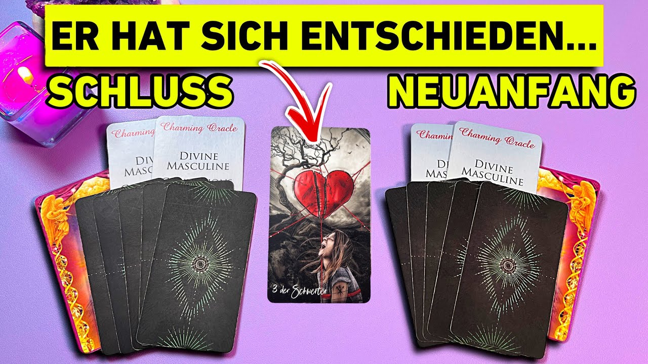 ER & DU 😳 JEMAND hat sich Gedanken über DICH gemacht & ist zu einem ENTSCHLUSS gekommen... Tarot