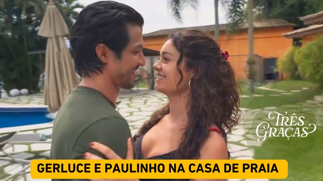 Paulinho e Gerluce chegam na casa de praia, e eles ficam encantados com o lugar