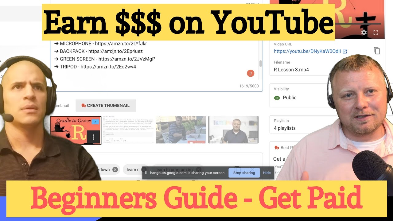How To Start Earning Money On YouTube REAL TIPS FACTS Part 1 YouTube How To Start Earning Money On YouTube REAL TIPS FACTS Part 1 YouTube