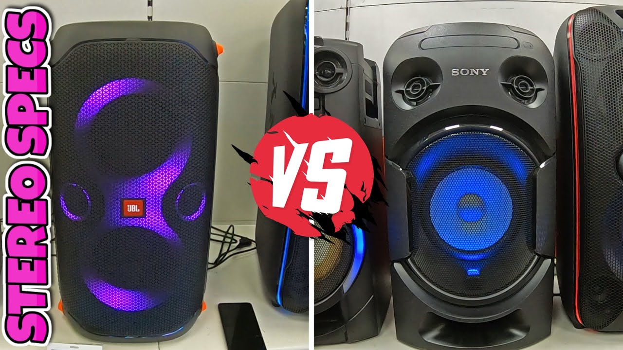 ⛔CAN THE OLD SONY MHC V21D BEAT JBL PARTYBOX 110?WATCH AND FIND