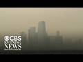 Health officials urge public to mask up or stay inside amid air quality concerns