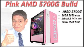 Pink AMD Computer Build, Part 1 @PE4Doers