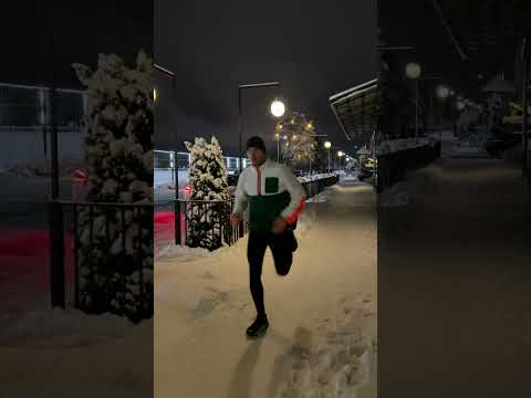 Видео: Владислав Кравец - первая зимняя тренировка 2024