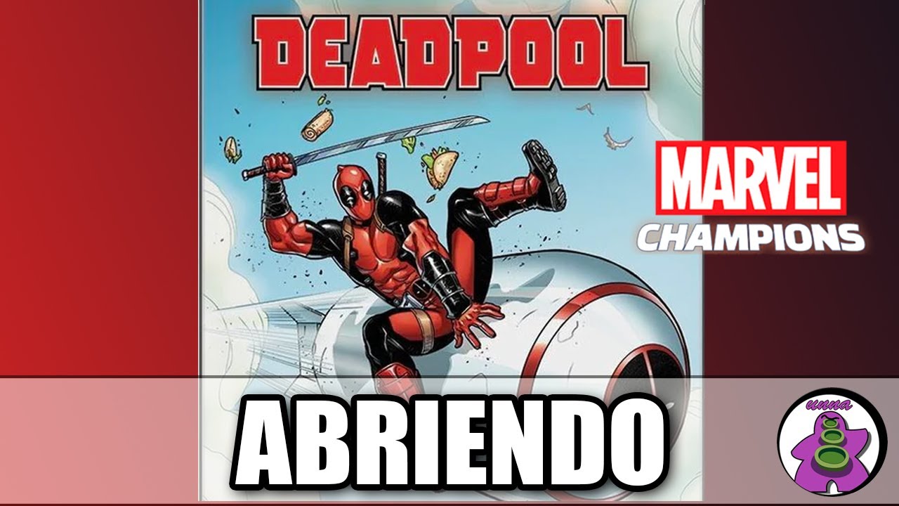 MASACRE (DEADPOOL) - MARVEL CHAMPIONS - Dentro de la Caja - Unboxing Juego de Mesa