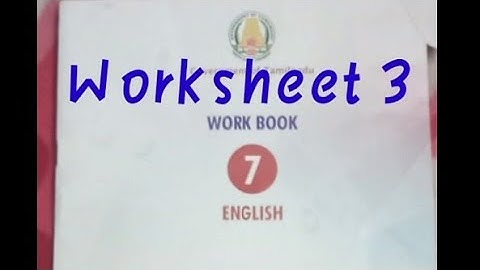 Bridge course 7th english worksheet 3 answers