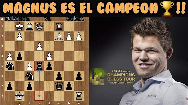MAGNUS ES EL CAMPEÓN CON UN SACRIFICIO BRUTAL🏆🎉!!! Nakamura vs. Carlsen (final New un Chess Classic)