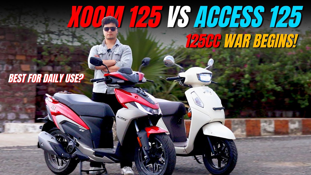 2025 Suzuki access 125 VS Hero Xoom 125 | Detailed Comparison 125cc War