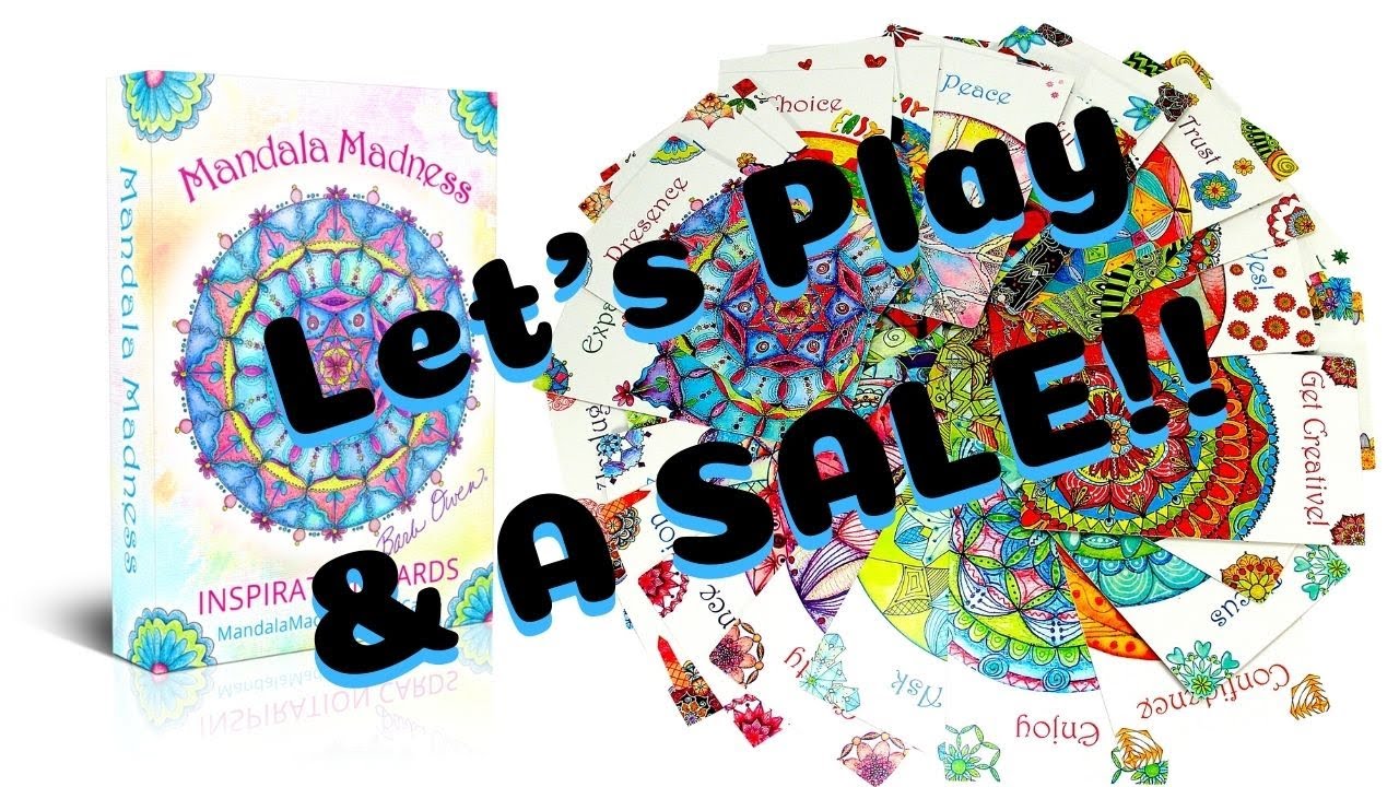 LIVE! - NEW Mandala Idea! and a BIG SALE!! - InterNational Drama-free Monday! with Barb Owen