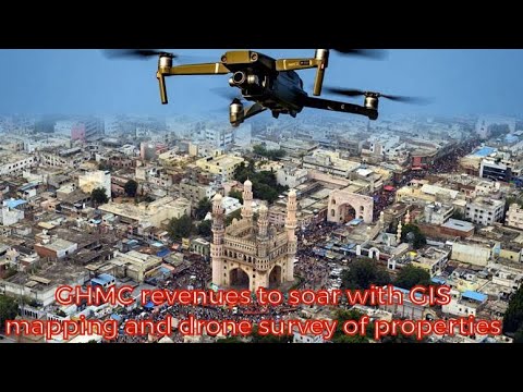 Drone-based aerial GIS survey for mapping of properties commences in GHMC limits