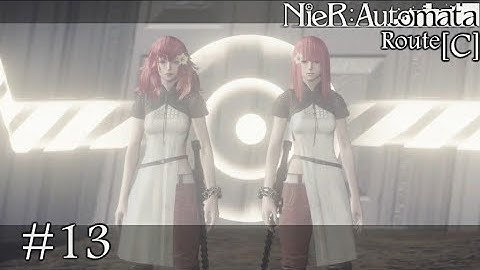 Entering The Tower - Nier Automata Route C Part 13 - No Commentary