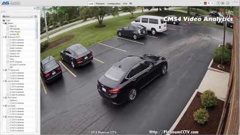 VCA - Video Analytics with LPR in our CMS4