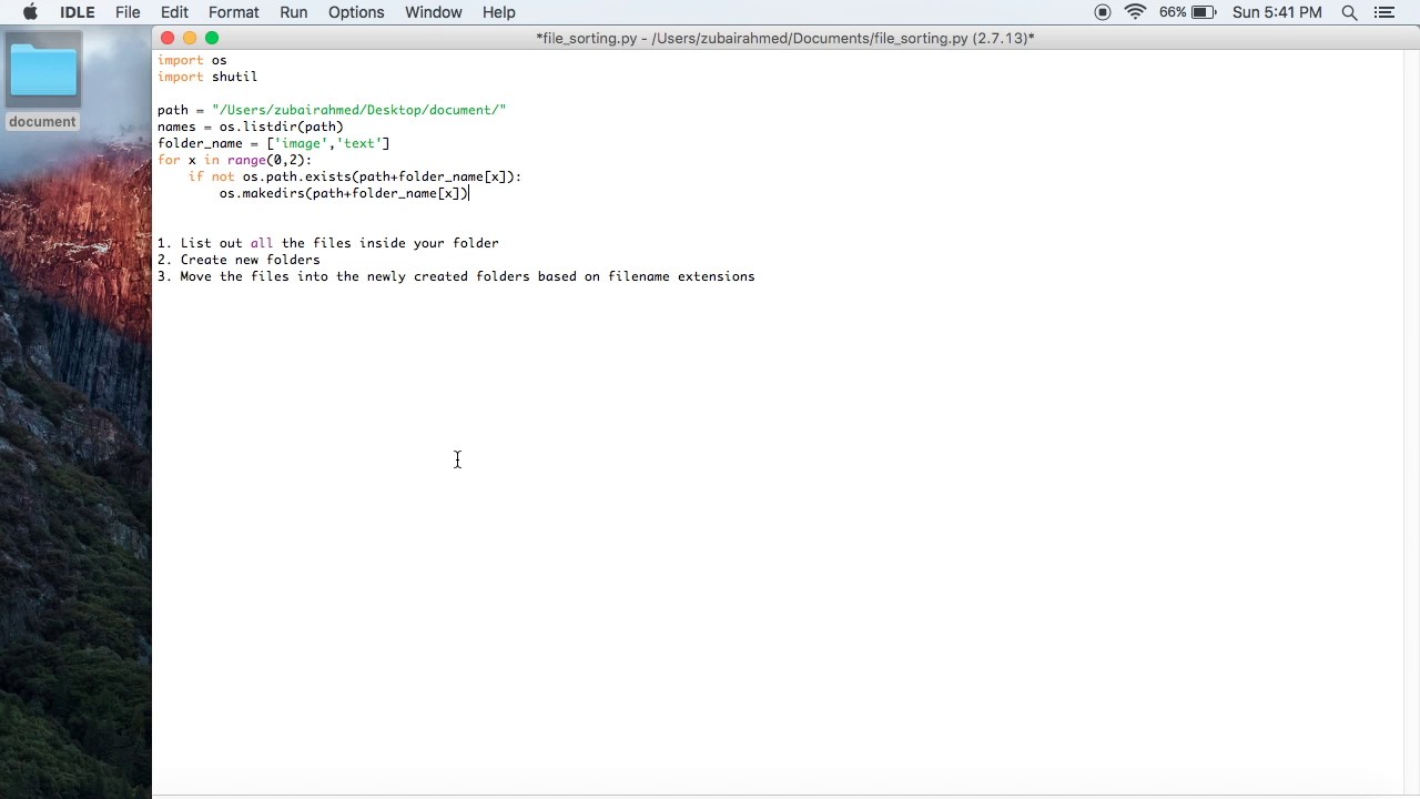 How to sort files in folder using Python - YouTube How To Sort Files In Folder Using Python - Youtube