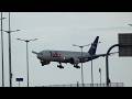 Dec.2021 Boeing B777 F FedEx Express Landing Airport B-777 Freighter 関西国際空港 フェデックス 貨物機 関空
