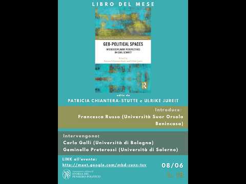 Il libro del mese n. 30 - P. Chiantera-Stutte, U. Jureit, Geo-Political Spaces - 8 giugno 2026