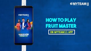 How to Play Fruit Master on MyTeam11 screenshot 5