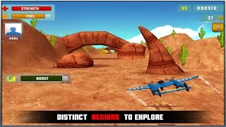 Air Attack Squadron - Top Free Addictive Arcade / Action 3D AeroPlane Racing Fun Game screenshot 3