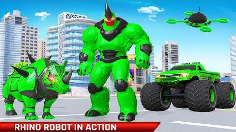 Rhino Robot Truck Robot Car