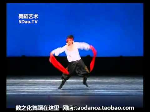 第十届桃李杯技巧组合 杨张煜 蒙古族+山东海阳秧歌 民族民间舞 少年B级