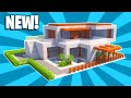 Minecraft : How To Build a Small Modern House Tutorial (#25)