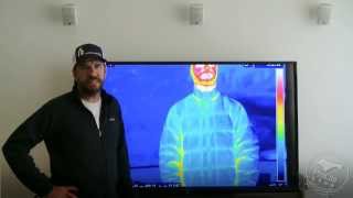 Lightweight Down Jacket Thermal Imaging Tests