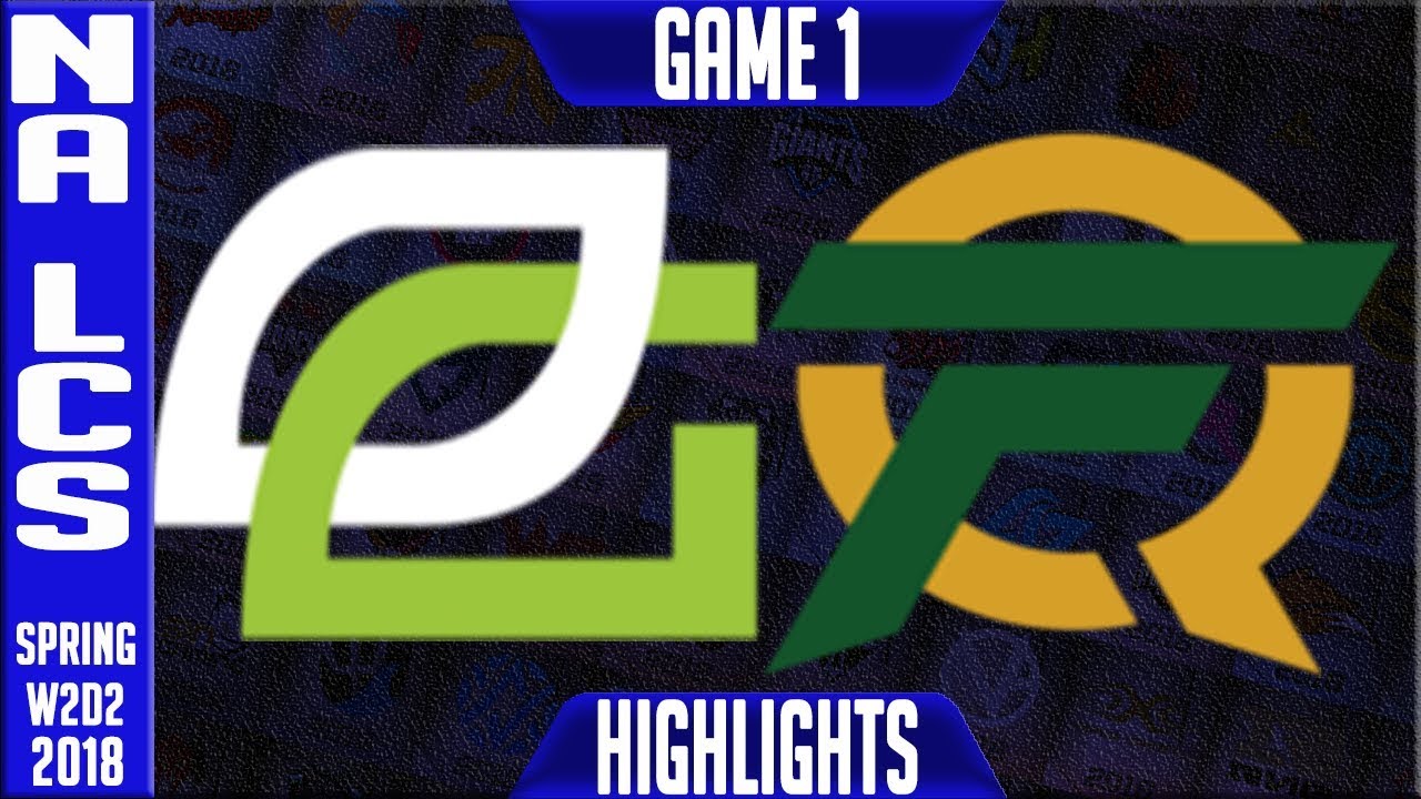 OPT vs FLY Highlights | NALCS Spring 2018 S8 W2D2 | Optic Gaming vs FlyQuest Highllights