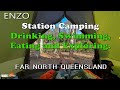 Enzo Africa Twin Station Camping Outback Queensland